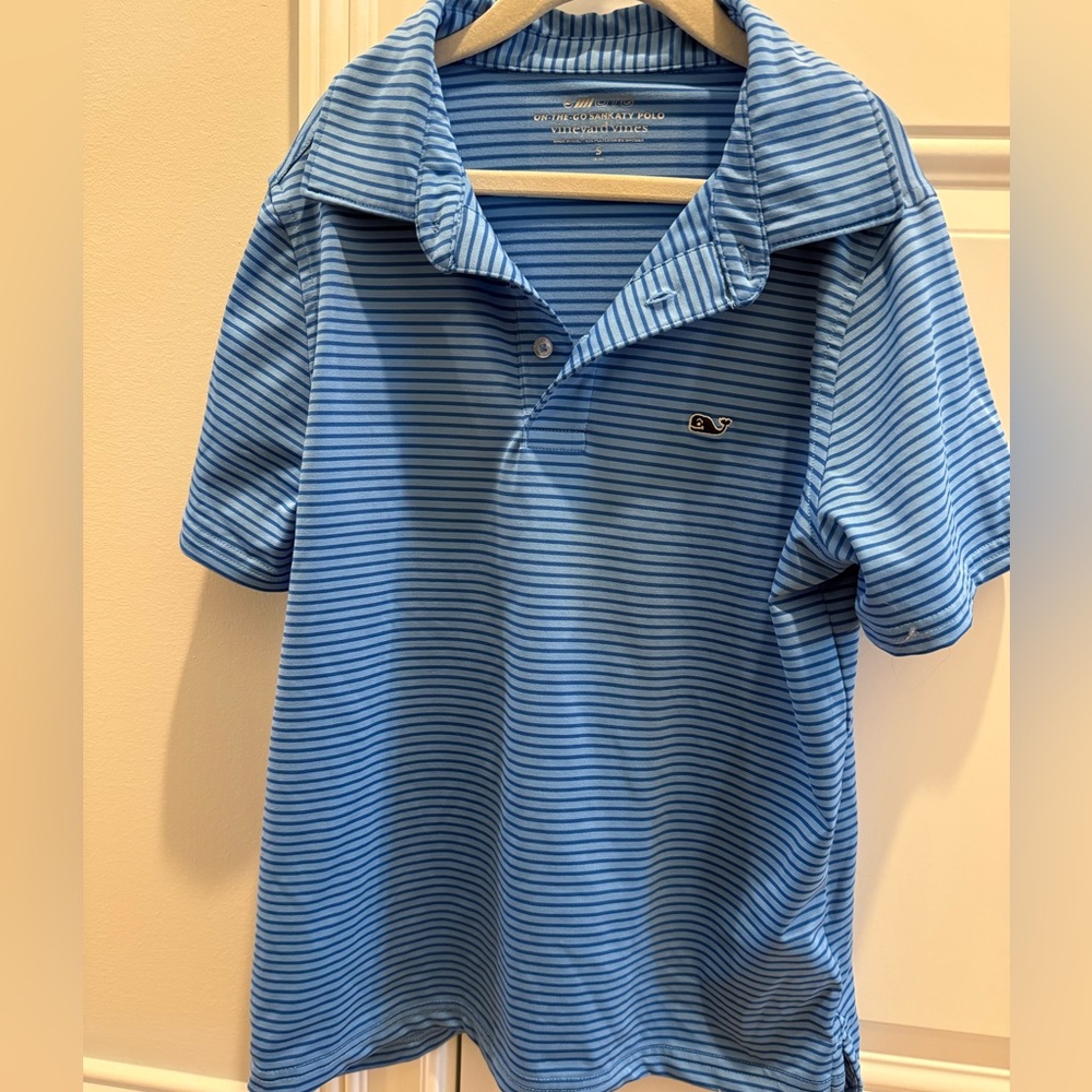Vineyard vines boys on the go sankaty polo